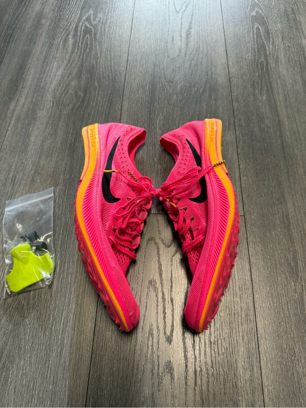 Nike ZoomX Dragonfly Men's Track Spikes Hyper Pink Orange CV0400-600